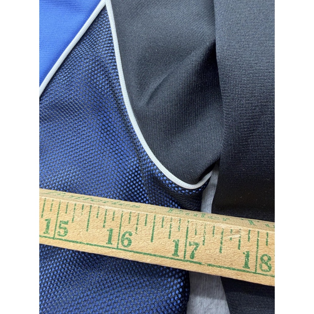 Pearl Izumi Womens Small Blue Black Cycling Jacket Thermal Full Zip Vintage 2000 - Picture 8 of 13